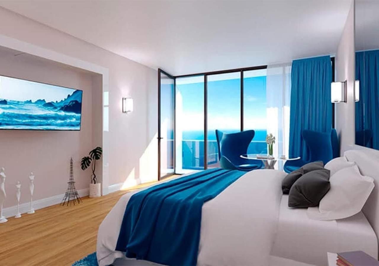 Delux Sea View Aparthotel In Orbi City บาทูมิ ภายนอก รูปภาพ