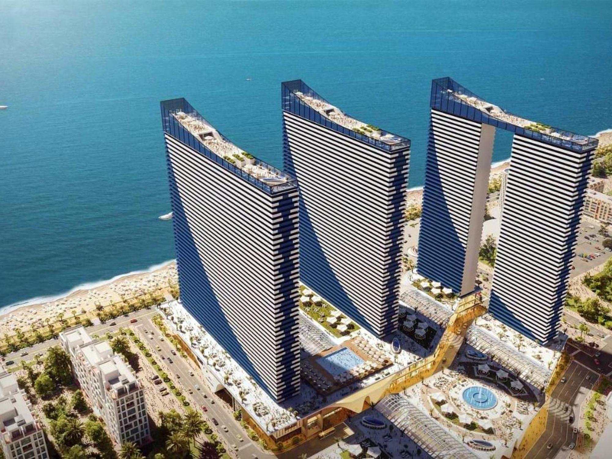 Delux Sea View Aparthotel In Orbi City บาทูมิ ภายนอก รูปภาพ