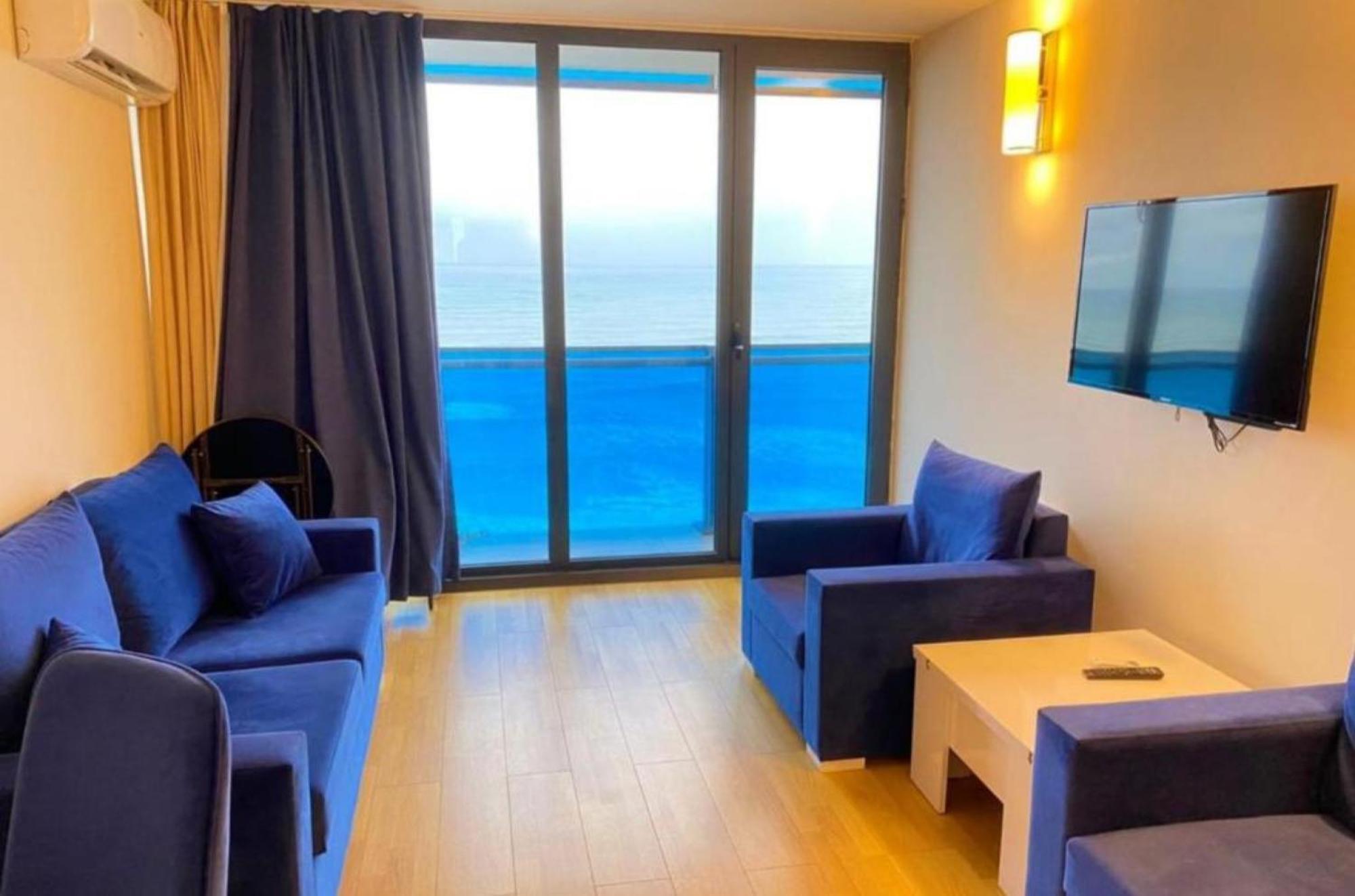 Delux Sea View Aparthotel In Orbi City บาทูมิ ภายนอก รูปภาพ