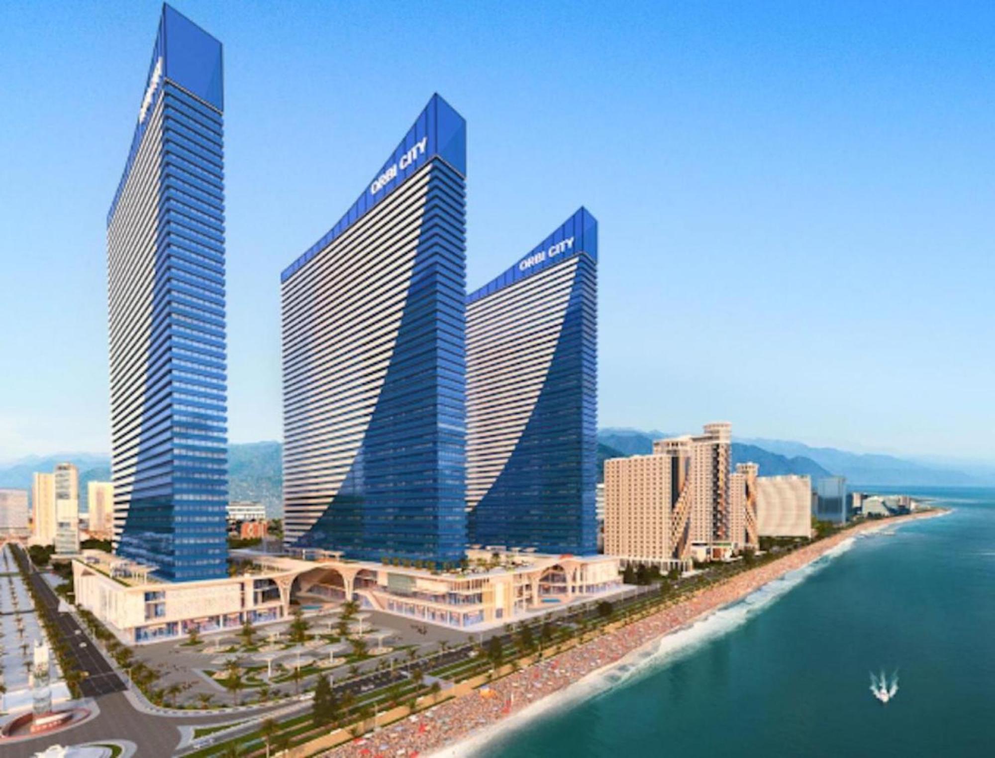 Delux Sea View Aparthotel In Orbi City บาทูมิ ภายนอก รูปภาพ