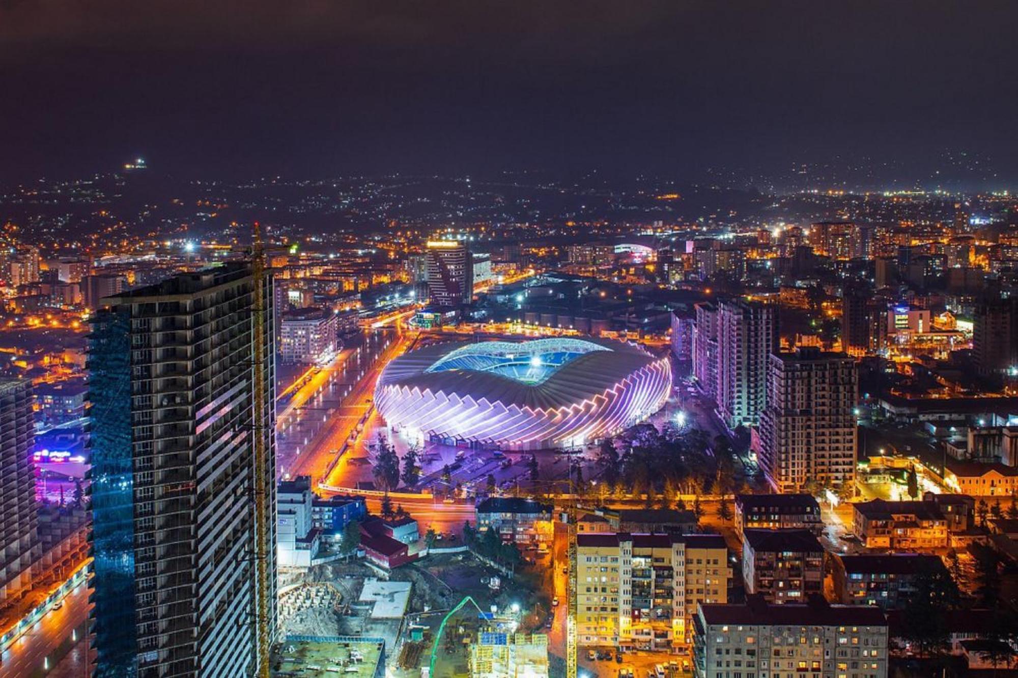 Delux Sea View Aparthotel In Orbi City บาทูมิ ภายนอก รูปภาพ